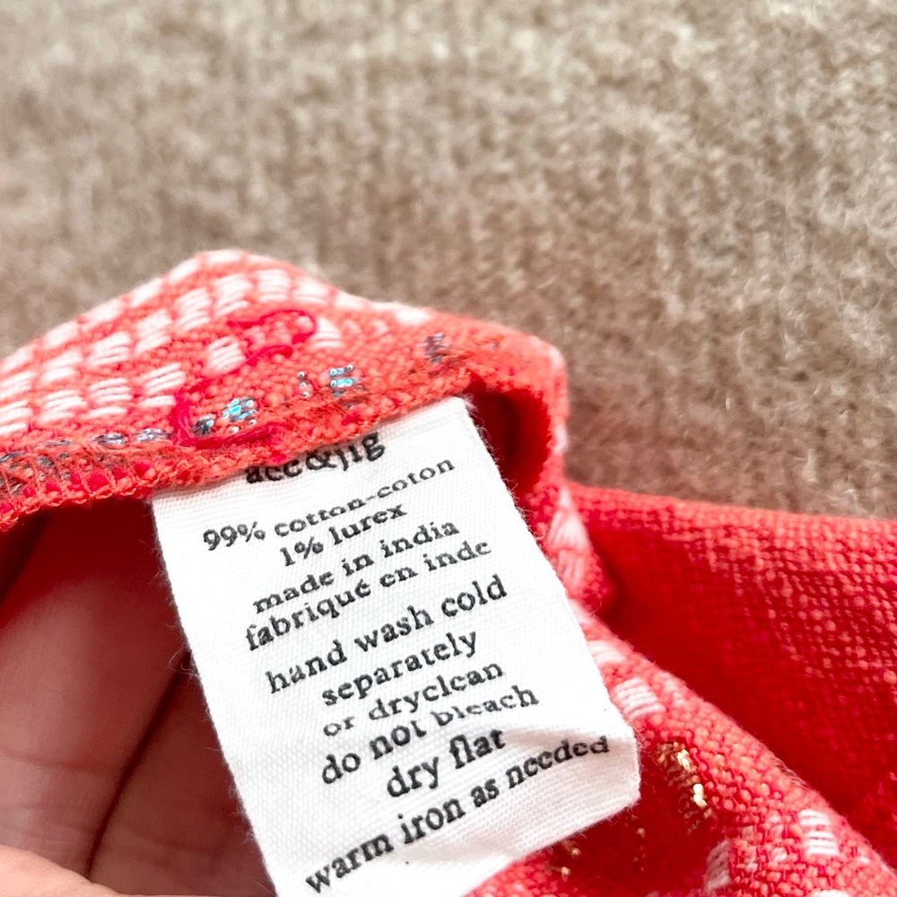 Ace & Jig popham pullover orange top - Picture 9 of 11